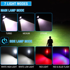USB Rechargeable LED Flashlight (1- or 2-Pack) product image