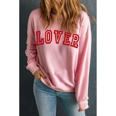 Raya LOVER Drop Shoulder Pullover Sweatshirt product image