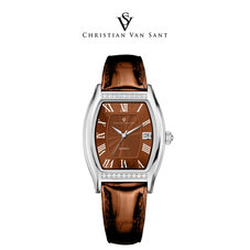 Christian Van Sant Women's Gemma Brown Dial Watch product image