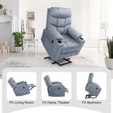  Power Lift Recliner with Heated Vibration Massage product image