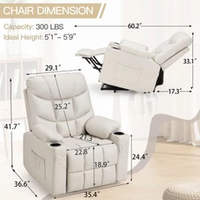  Power Lift Recliner with Heated Vibration Massage product image
