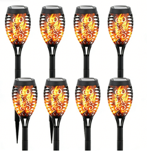Solar Torch Flame Pathway Light (1- to 12-Pack) product image