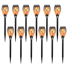 Solar Torch Flame Pathway Light (1- to 12-Pack) product image
