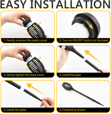 Solar Torch Flame Pathway Light (1- to 12-Pack) product image