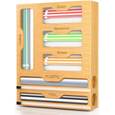 6-in-1 Bamboo Storage Organizer product image