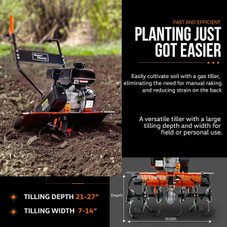SuperHandy Heavy Duty Garden Tiller product image