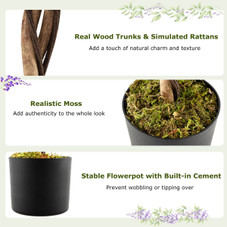 Artificial Wisteria Tree (1- or 2-Pack) product image