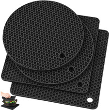 Honeycomb Silicone Trivet Set (4-Pieces) product image