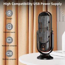 720° Flippable Bladeless Tower Fan product image