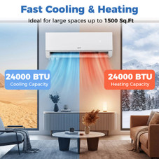 Wi-Fi Enabled Mini Split Air Conditioner product image
