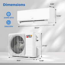 Wi-Fi Enabled Mini Split Air Conditioner product image