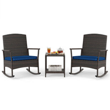 Wicker Patio Rocking Set (3-Pieces) product image