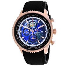 Seapro Men's Meridian World Timer GMT Blue Dial Watch product image