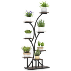 8-Tier Corner Metal Plant Shelf (1 or 2-Pack) product image