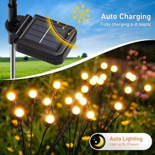 Solar Swaying Firefly Lights (4-, 6- or 10-Pack) product image