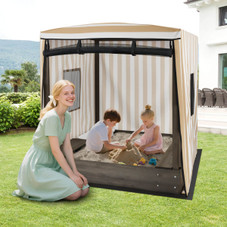 Kids' Wooden Sandbox with Canopy  product image