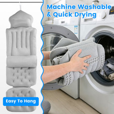 Full Body Bathtub Pillow with Headrest & Lumbar Support product image