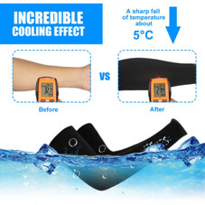 Ice Silk Sun Protection Arm Sleeves (3-Pack) product image