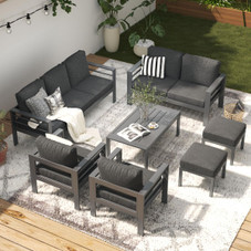 Aluminum Outdoor Patio Furniture Set with Coffee Table product image