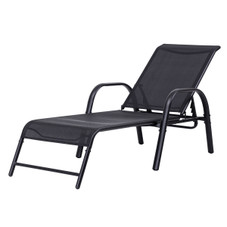 Outdoor Folding Recliner Chair with Adjustable Back product image