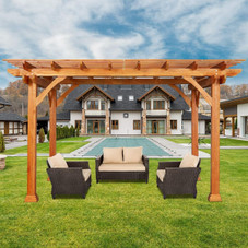 12'x10' Mirador Outdoor Pergola product image