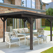 17ft x 12ft All Cedar Wooden Gazebo Pavilion product image
