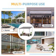  10’ x 10' Outdoor Patio Lean to Gazebo Awnings product image