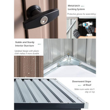  6' x 6' Outdoor Storage Shed product image