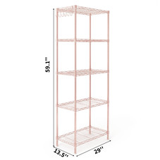 5-Tier Iron Shelving Unit  product image