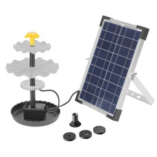 3‑Tier Solar Bird Bath Fountain  product image