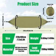 Portable Camping Hammock with Mosquito Net product image