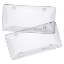 Zone Tech® Clear License Plate Cover Frame Shields (set Of 2) product image