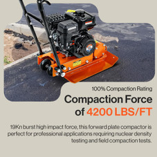SuperHandy Plate Compactor - 7HP Gas Engine product image