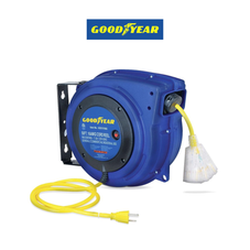 Goodyear Mountable Retractable Extension Cord Reel - 16AWG x 50' Ft product image