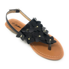 Victoria K Wedge Perforated Front Sandals product image