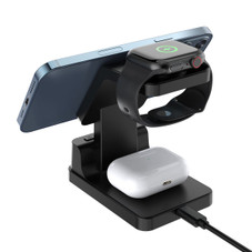 Zummy 4-in-1 Wireless 15W Magsafe Charger Stand product image