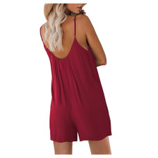 Women's Casual Spaghetti Strap Romper product image