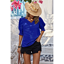 Chic Chiffon Smock Sleeve Blouse product image