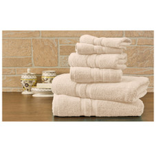 Bibb Home 100% Egyptian Cotton 6-Piece Towel Set product image