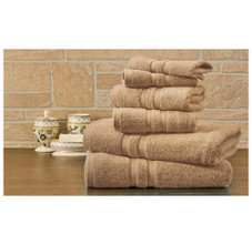 Bibb Home 100% Egyptian Cotton 6-Piece Towel Set product image