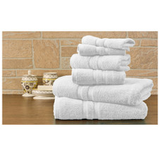 Bibb Home 100% Egyptian Cotton 6-Piece Towel Set product image