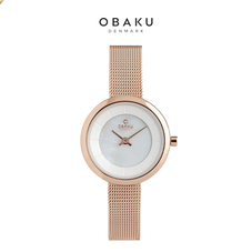 Obaku Women's Stille Silver Dial Watch product image