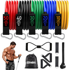 AllvodesBands 10lb - 150lb Resistance Bands Set product image