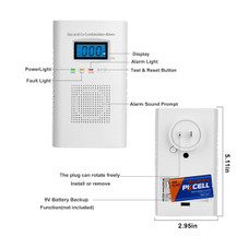 Gas & Carbon Monoxide Plug-in Detector (2-Pack) product image