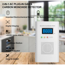 Gas & Carbon Monoxide Plug-in Detector (2-Pack) product image