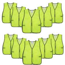 High Visibility Lime Safety Vest (10-Pack) product image