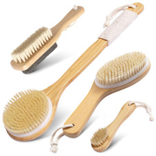 Natural Bristle Shower Body Brush (Set of 4) product image