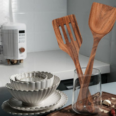 Teak Wooden Kitchen Utensils (7 Piece Set) product image