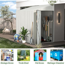 4.2" x 7" Outdoor Storage Shed  product image