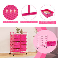 10-Drawer Rolling Utility Cart  product image